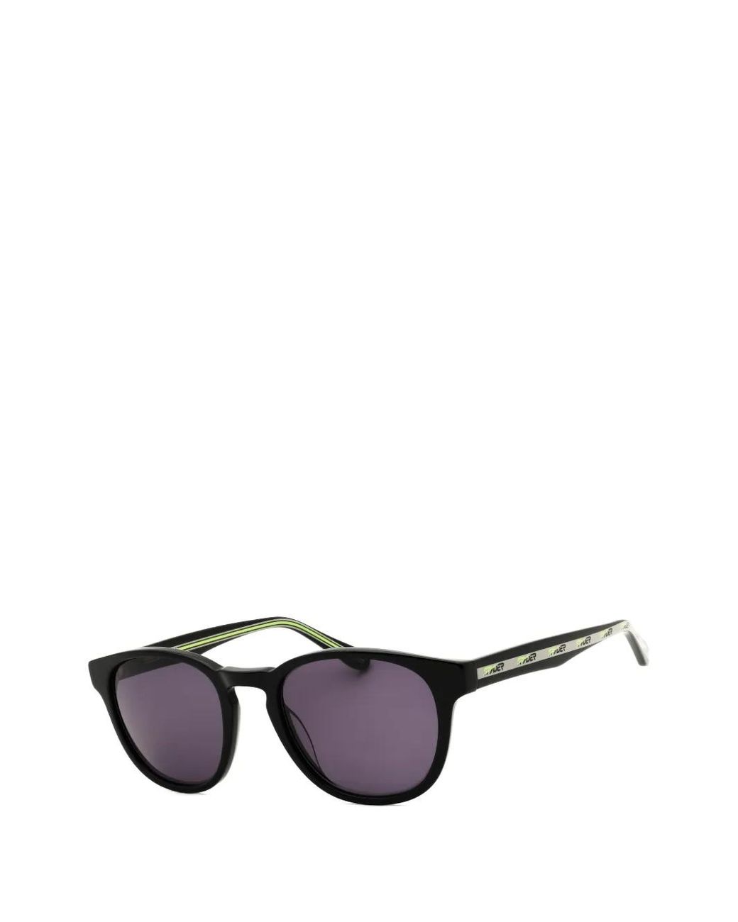 Spyder Black Round-Frame Sunglasses for men
