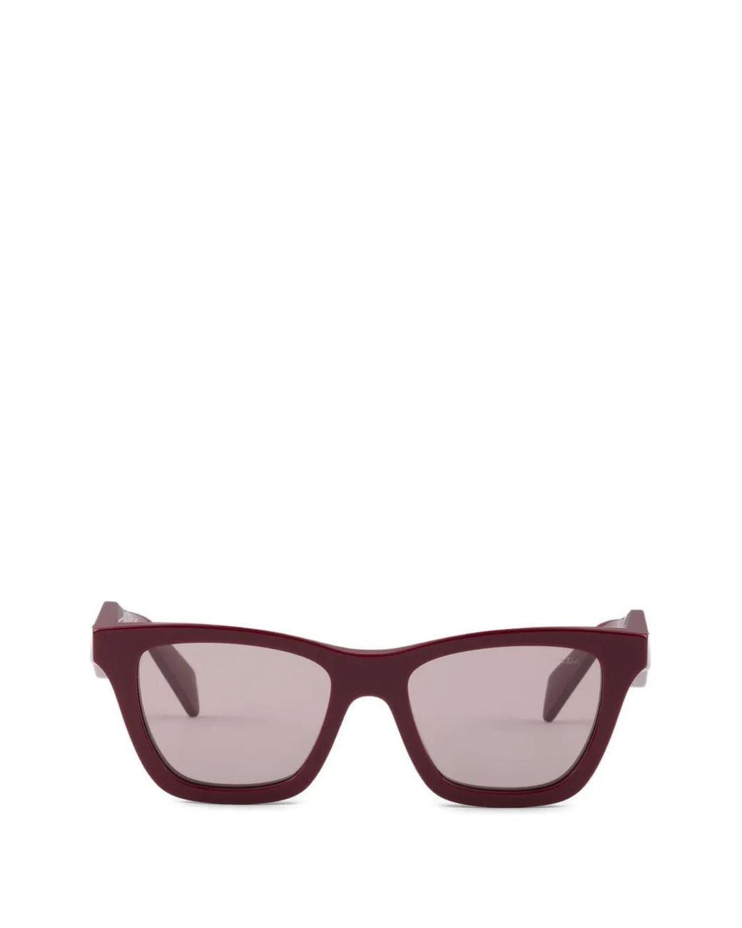 Prada Pink Sunglasses With Logo