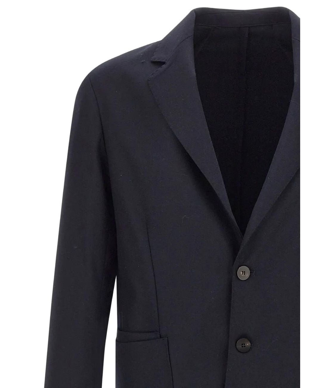Devore Blue Single-Breasted Blazer for men