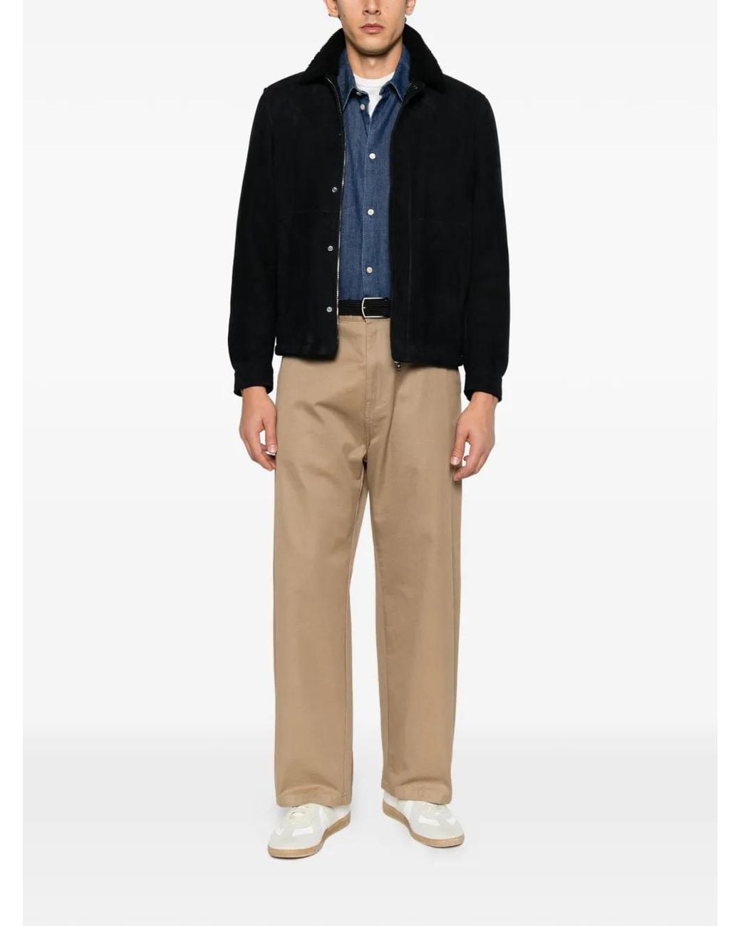 Tagliatore Black Suede Jacket for men