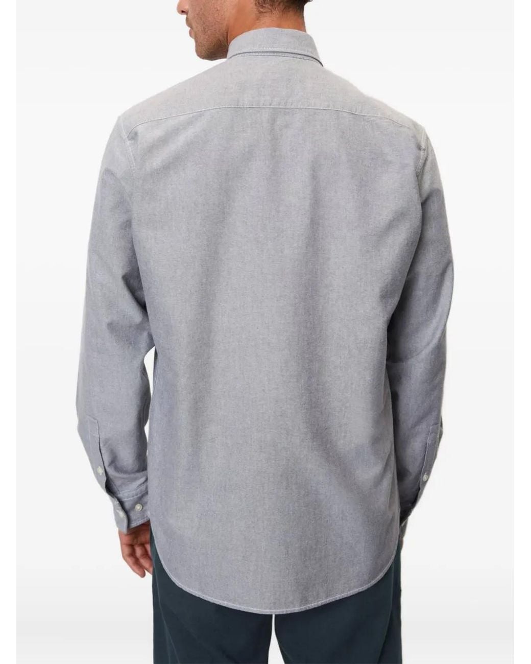 Marc O' Polo Gray Button-Down Shirt for men