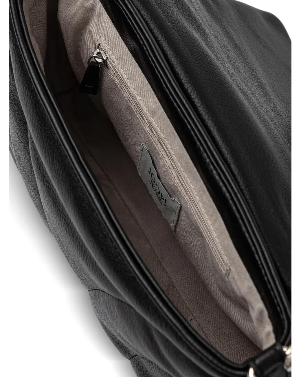Joop! Black Quilted-Design Chain-Strap Cross-Body Bag