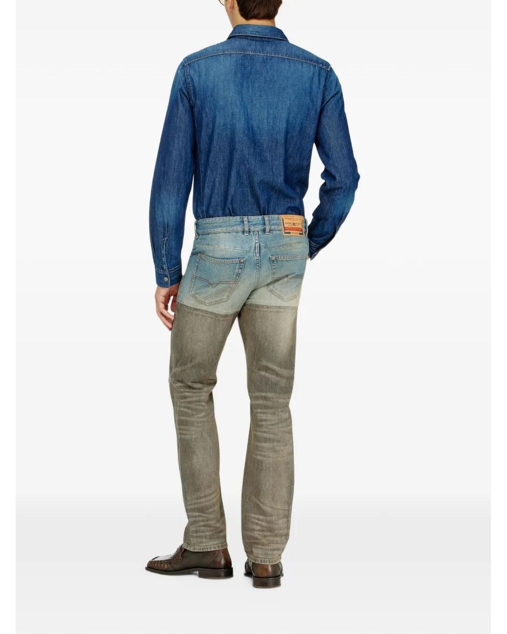 DIESEL Blue Slim Jeans Regular Waist 1993 D-Vyl for men