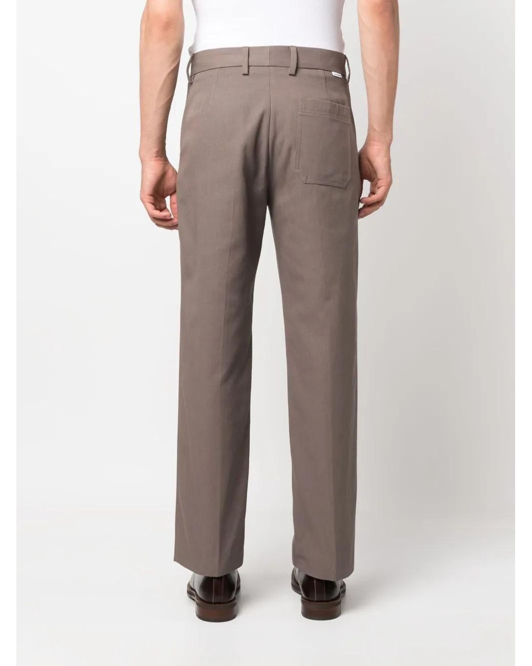 Acne Straight Pantalon in het Gray voor heren