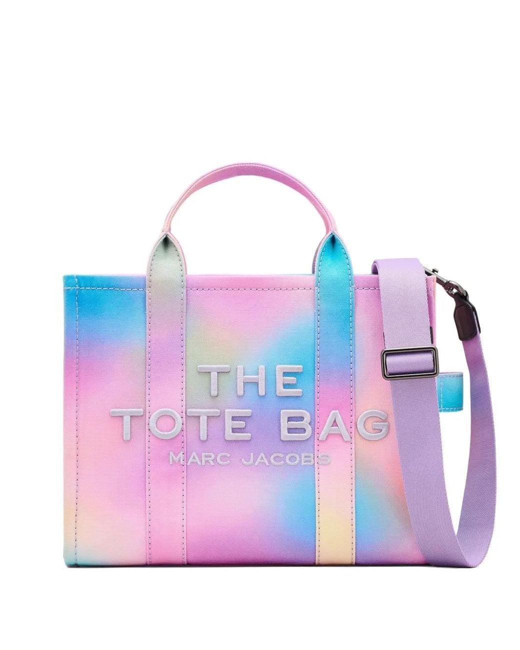 Marc Jacobs Purple Medium Canvas Tote Bag