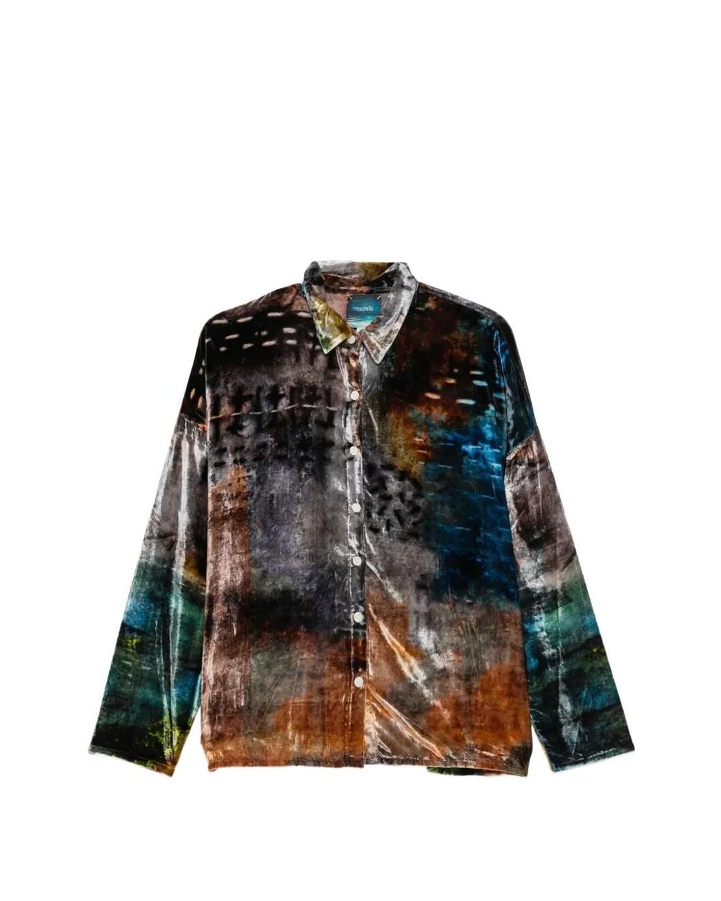 Yavi Black Veste À Imprimé Abstrait
