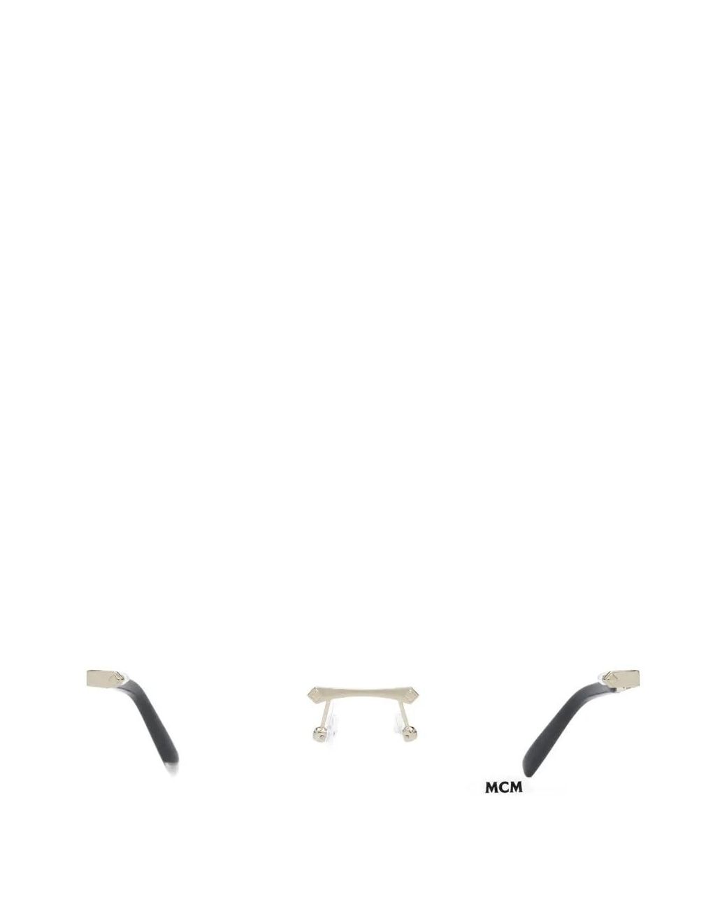 Occhiali Cat-Eye di MCM in White
