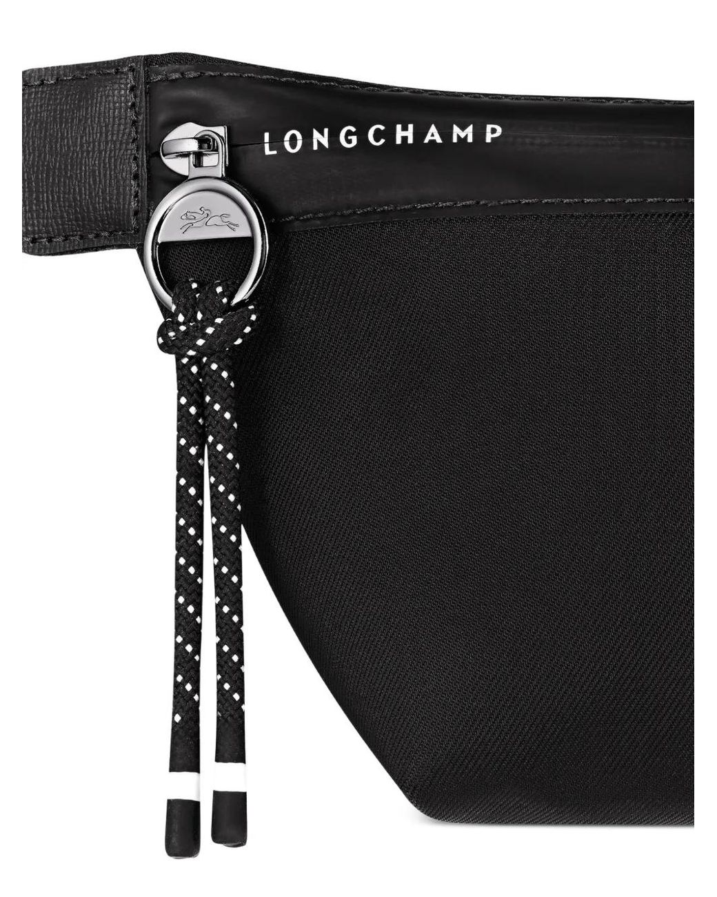 Longchamp Black Le Pliage Energy Medium Belt Bag for men