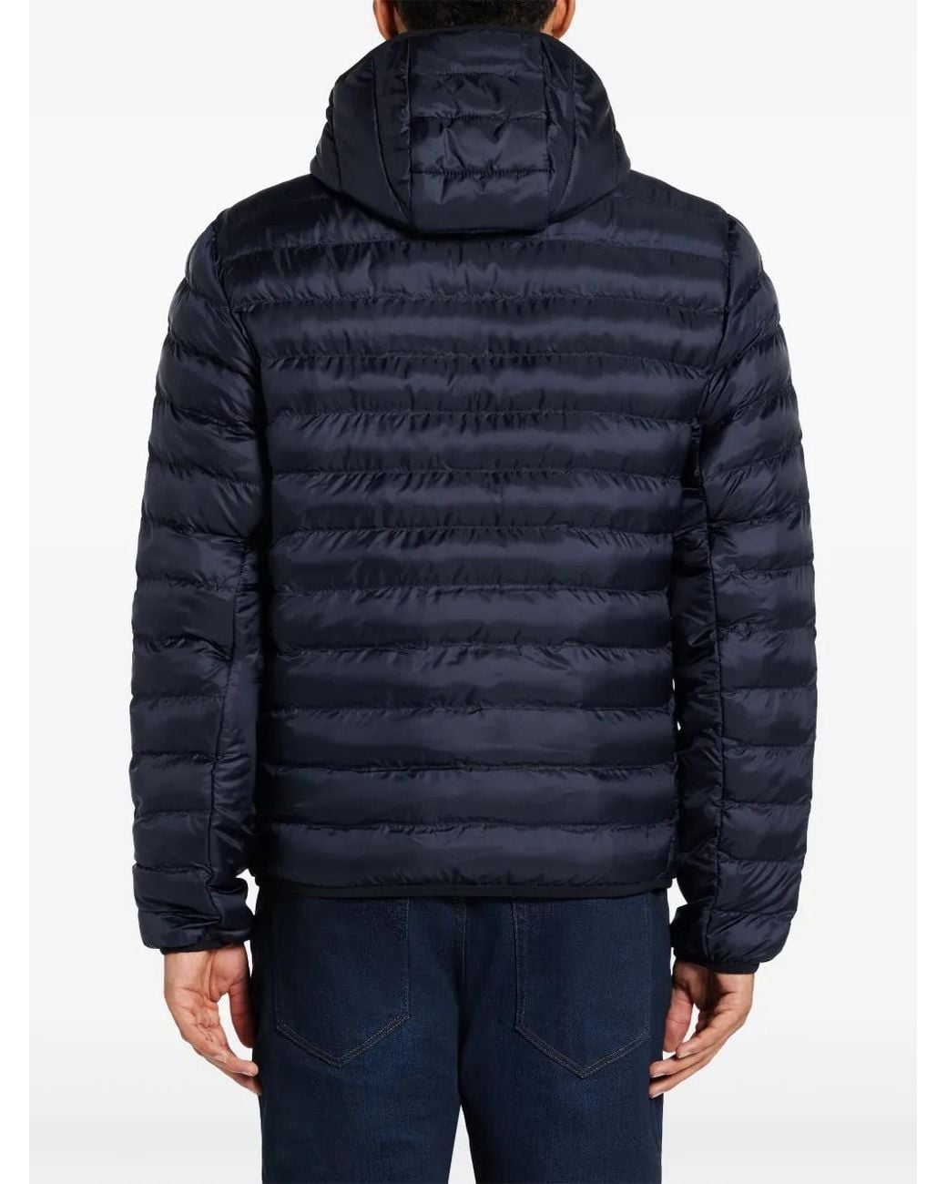 Lacoste Blue Water-Repellent Padded Jacket for men