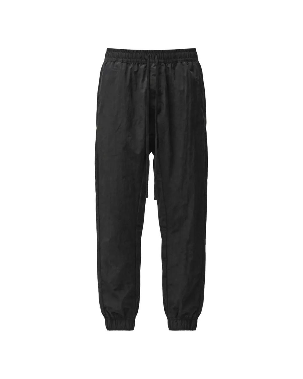 Thom Krom Black Drawstring Track Pants for men