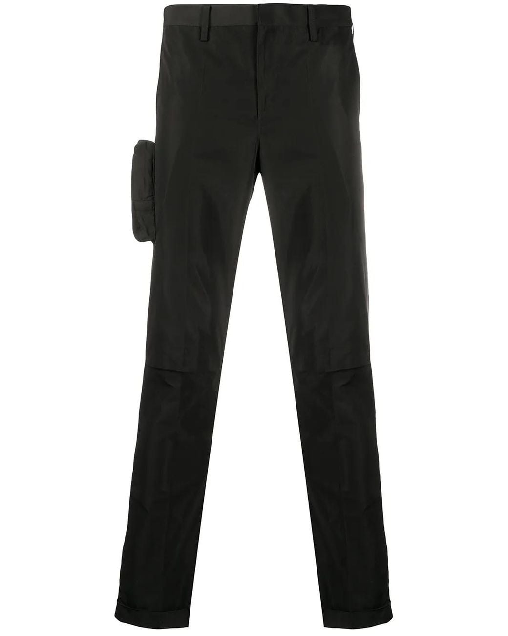 Undercover Black Slim-Fit Cargo Trousers for men