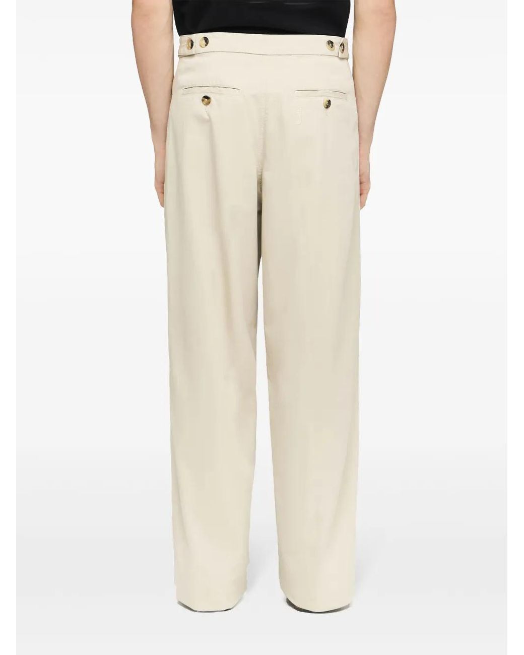 J.W. Anderson Natural Straight-Leg Trousers for men