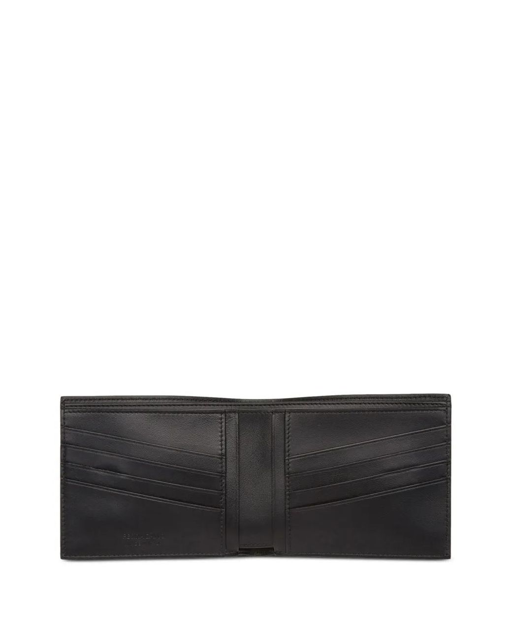 Ferragamo Black Logo Leather Wallet for men