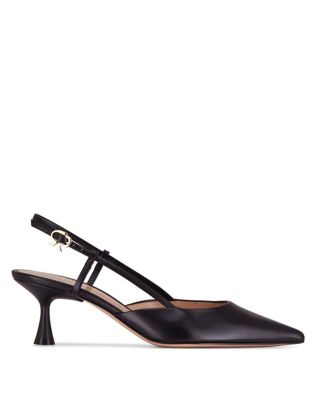 Gianvito Rossi Black Ascent 55 Shoes