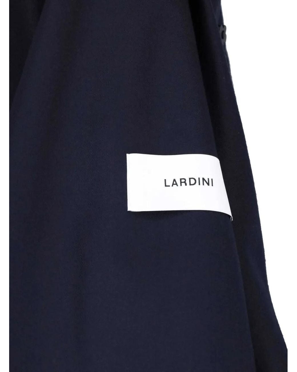 Lardini Blue Virgin Wool Blazer for men