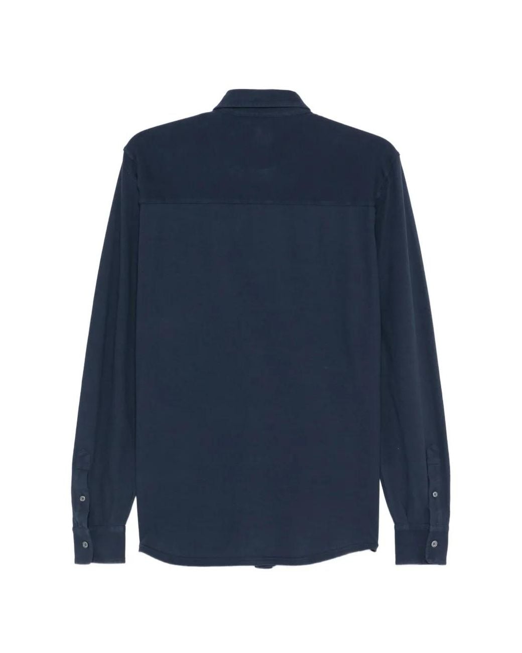 Fedeli Blue Buttoned Shirt for men