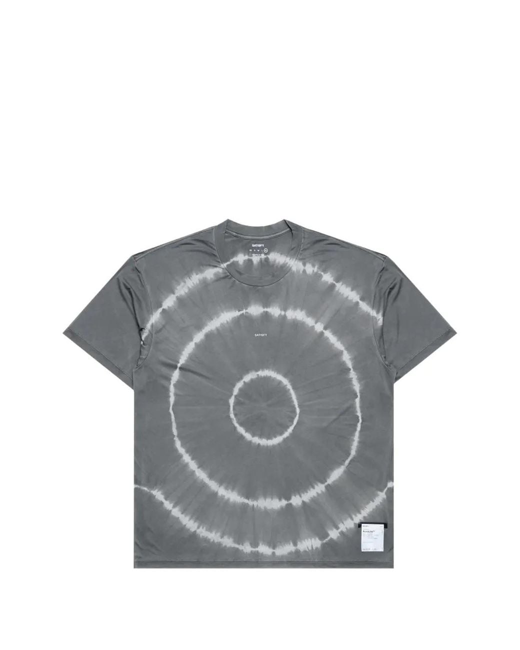 Satisfy Gray Auralite Tie-Dye T-Shirt for men