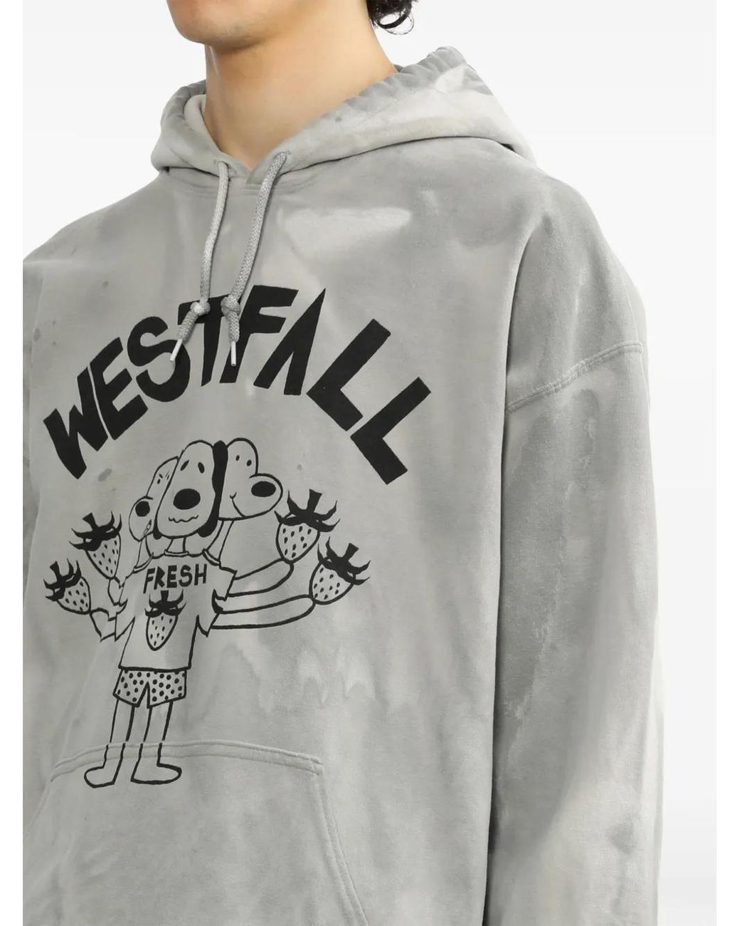 WESTFALL Gray Fresh Hoodie