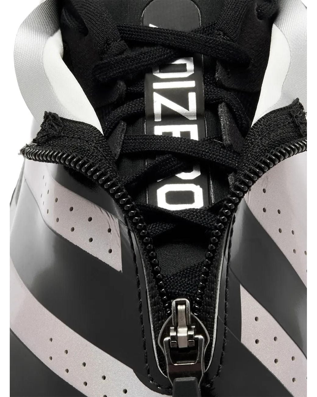 Adidas White Adizero Evo Sl Zip-Up Sneakers