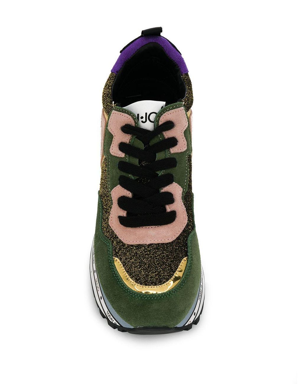 Liu Jo Maxi Alexa Sneakers in het Groen | Lyst NL