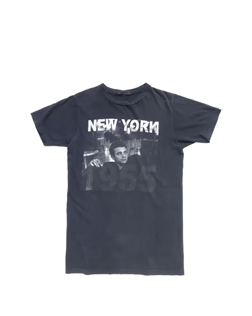 HTC Blue James Dean Lux Graphic-Print T-Shirt for men