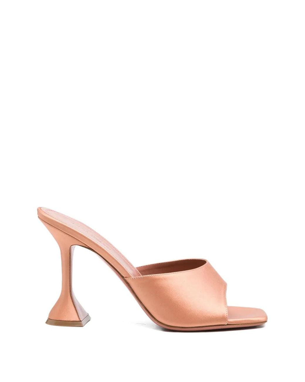 AMINA MUADDI Pink Square Toe Slippers