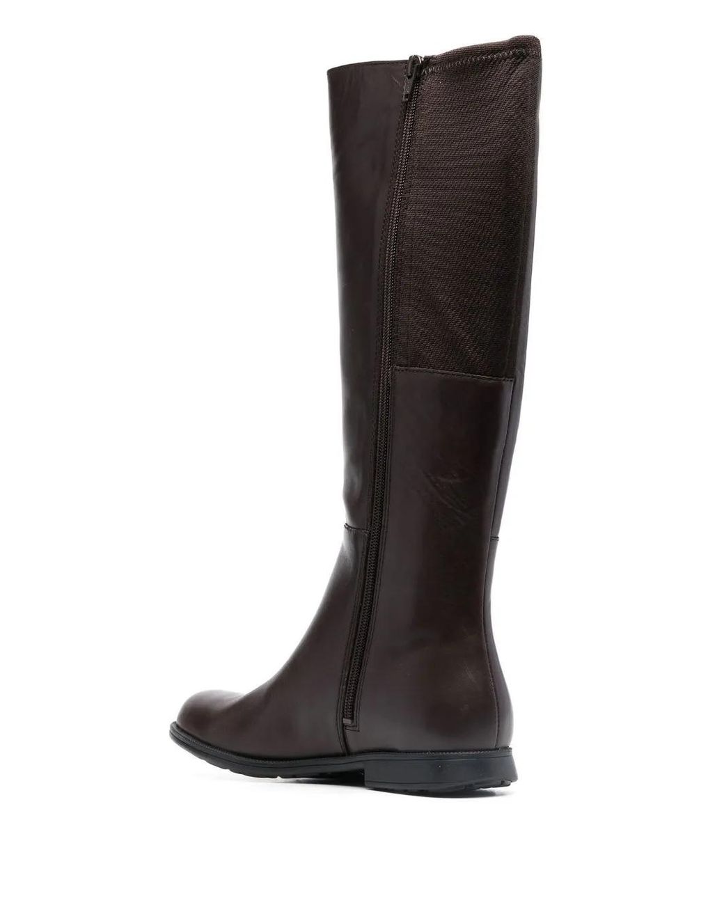 Camper Black Mil Knee-Length Boots