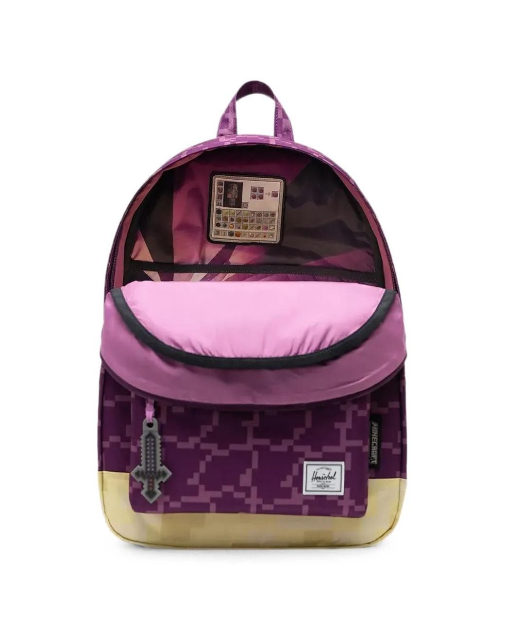 Herschel Supply Co. Purple Minecraft-Print Backpack