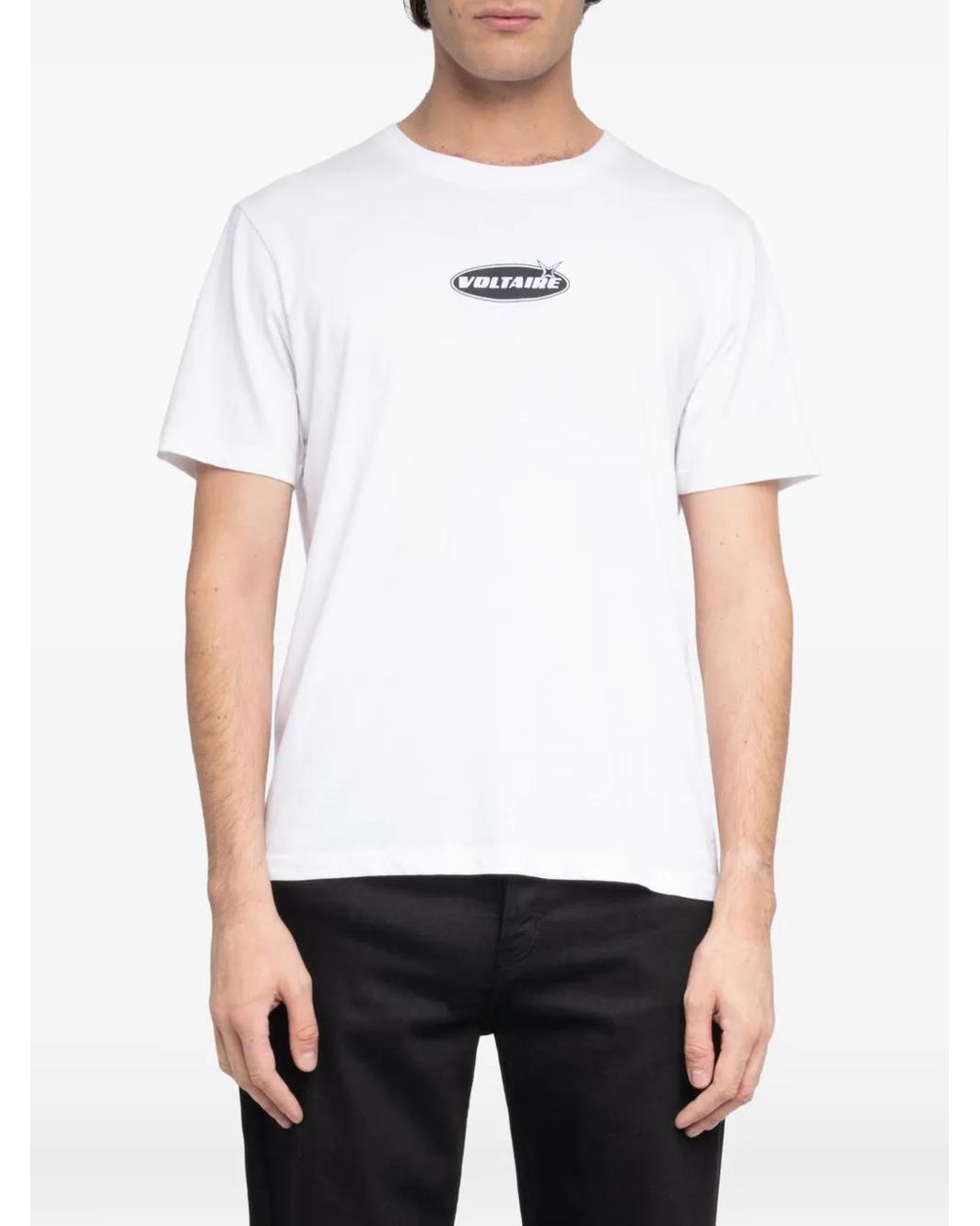 Zadig & Voltaire White Tommy T-Shirt for men