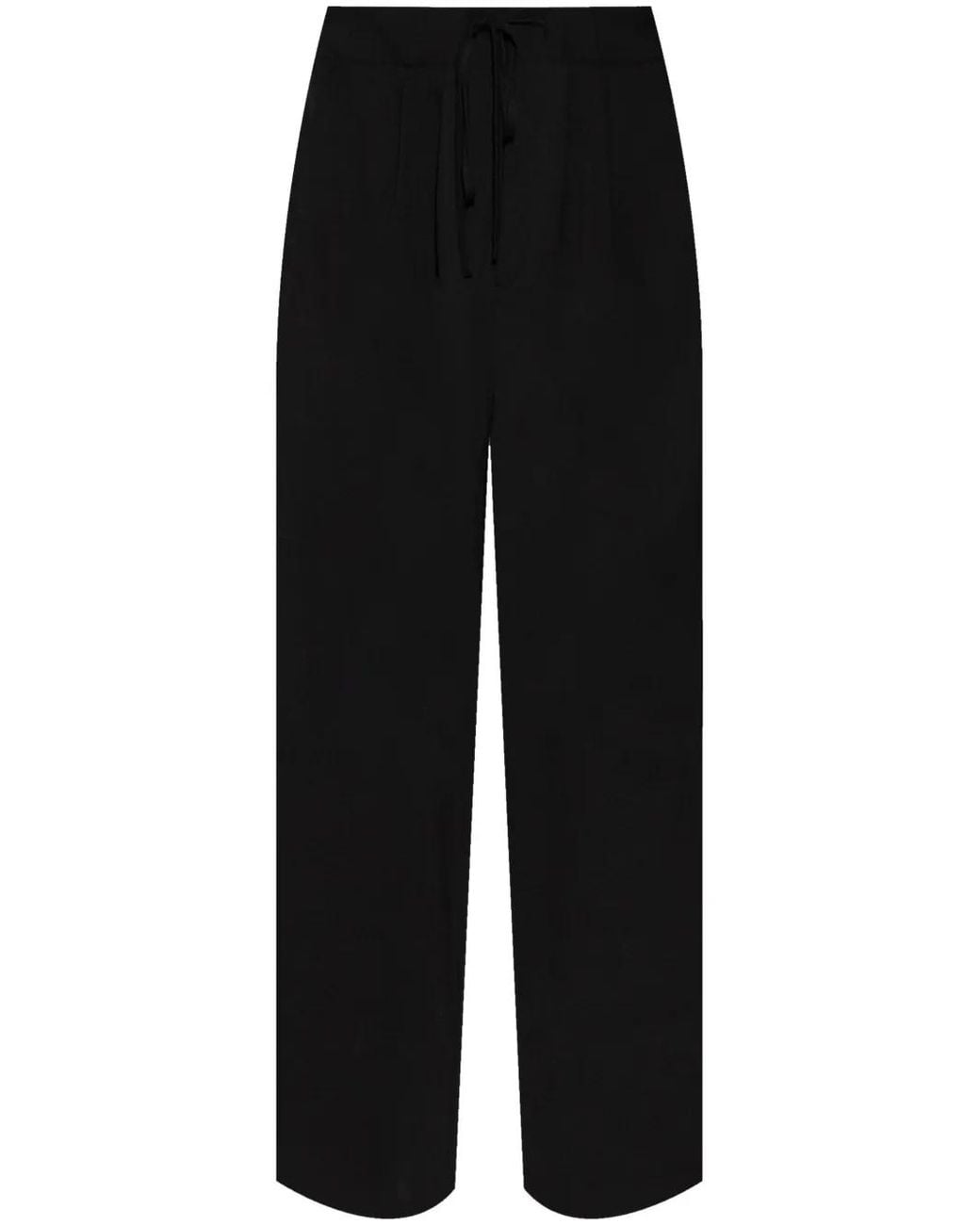 Entire studios Black Cinch Drawstring Trousers