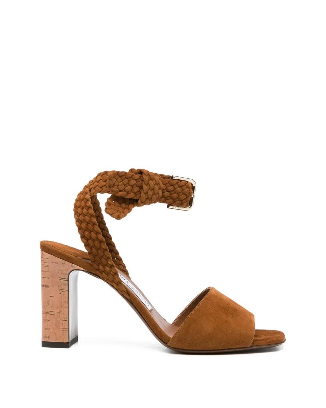 Jimmy Choo Brown Rori Suede Sandals