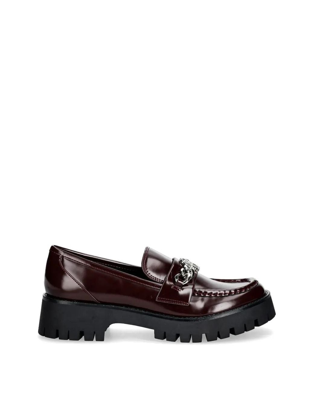Guess Black Almer Chain Mocassins