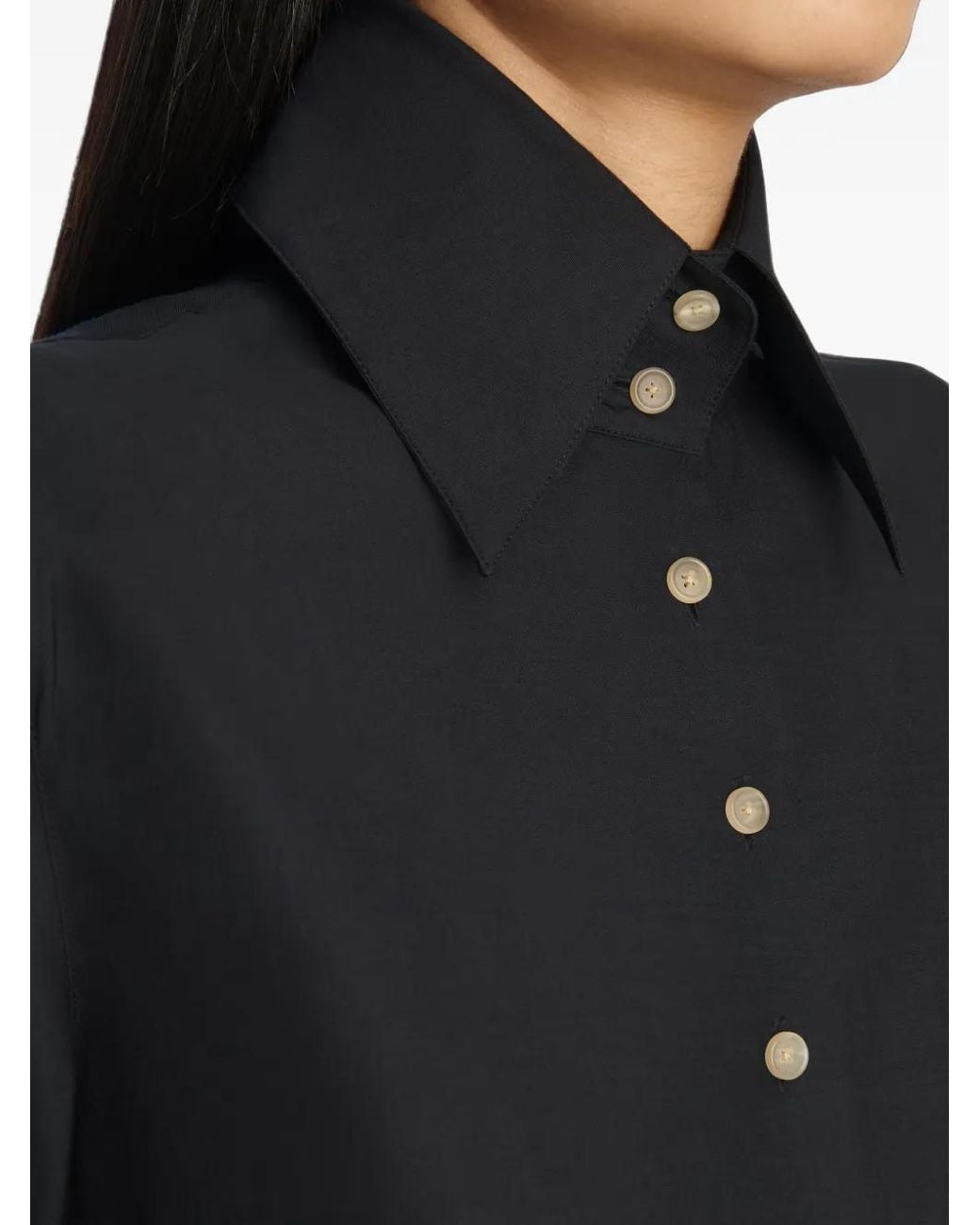 Khaite Black Ivanna Dress