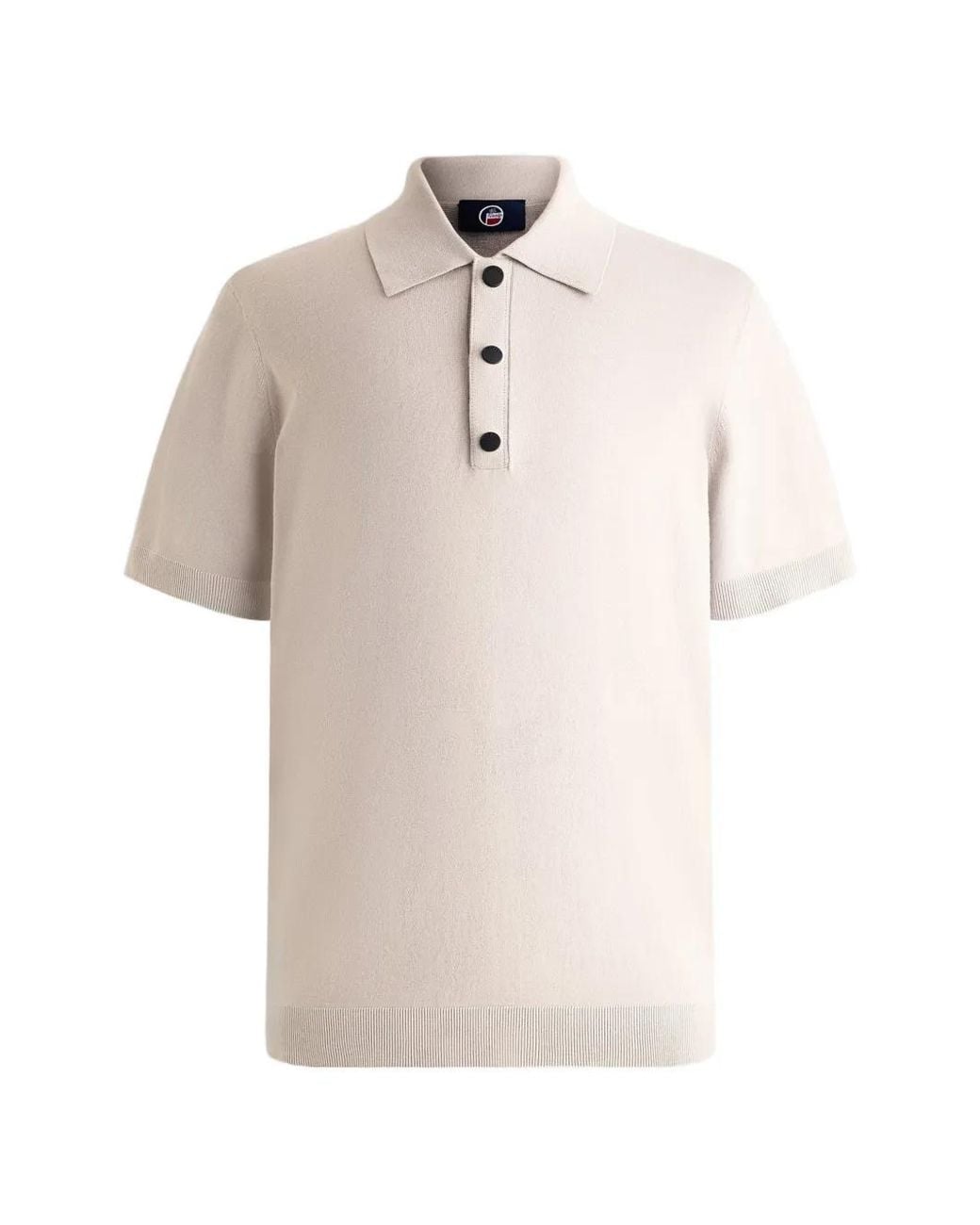 Fusalp White Polo Henryo for men