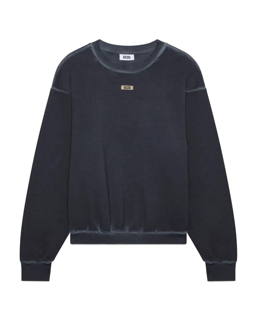 Sudadera Con Placa Del Logo Gcds de hombre de color Blue