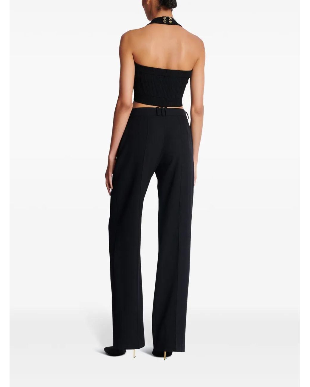 Balmain Black Trousers