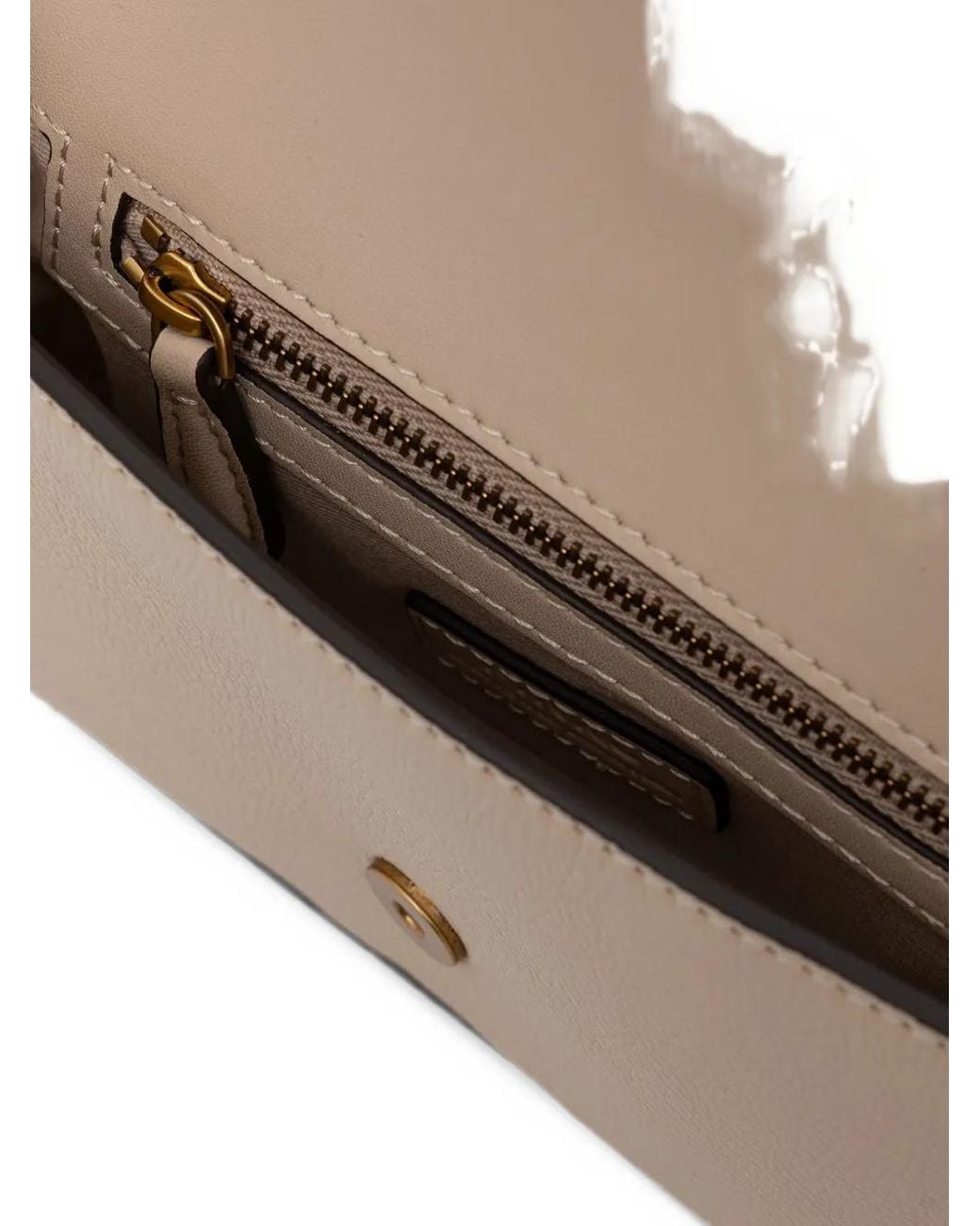 Pinko Natural Baby Love Bag One Slouchy Crossbody Bag