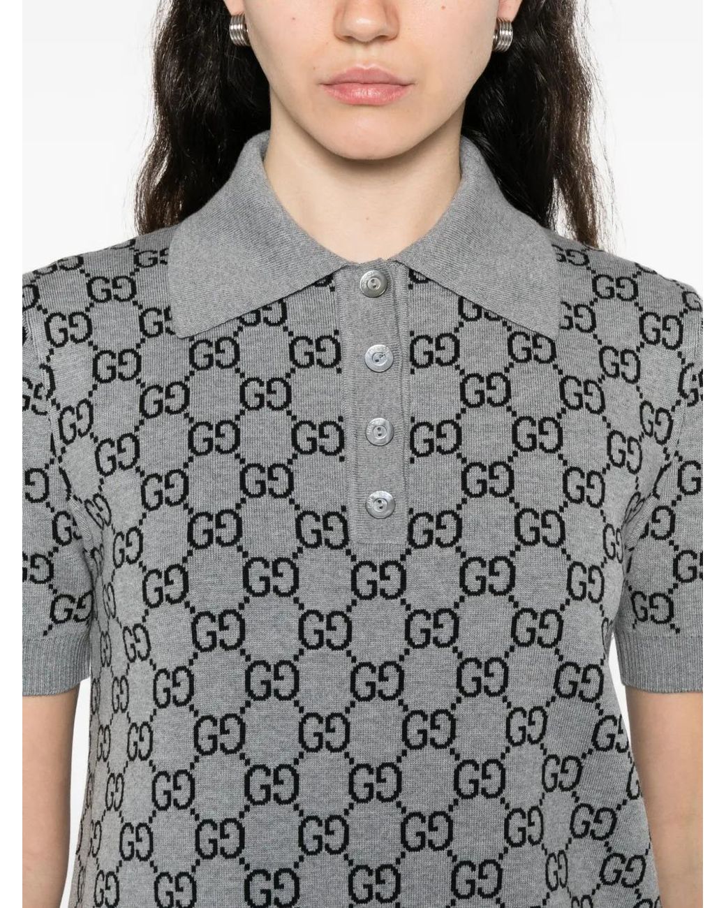 Short Dresses Gucci de color Gray