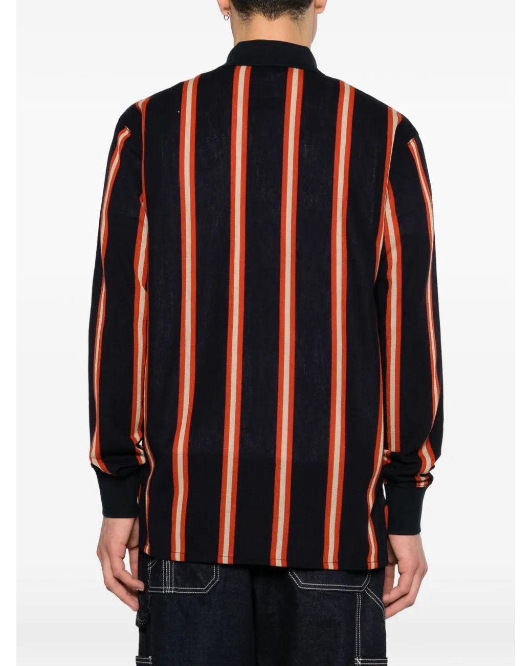Polo A Rayas Junya Watanabe de hombre de color Black