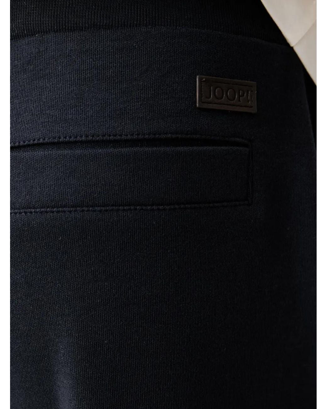 Joop! Black Logo-Patch Trousers for men
