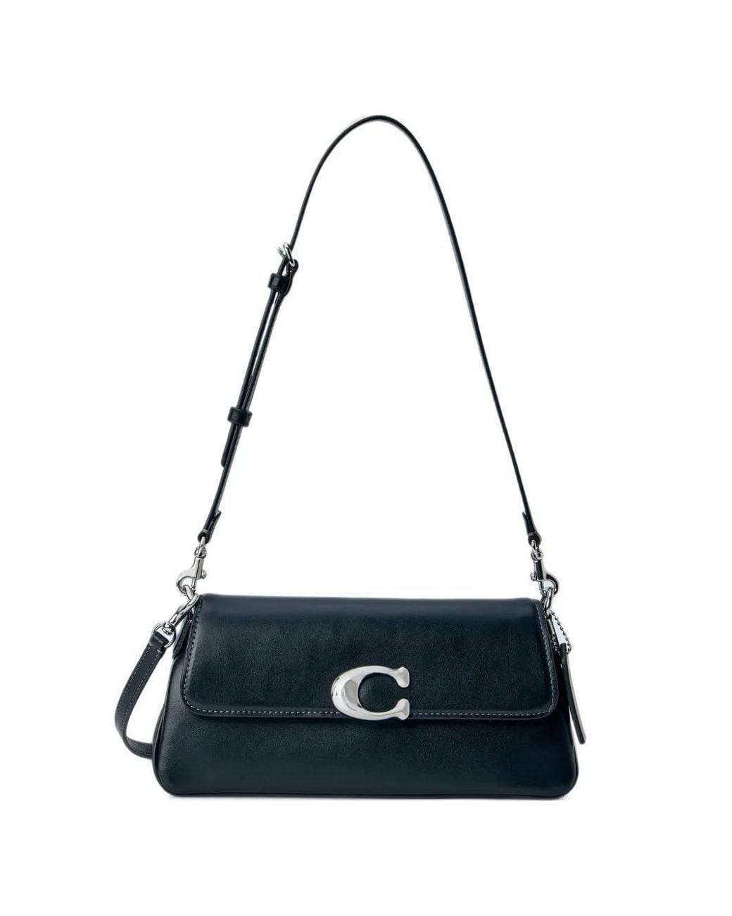 COACH White Small Jet Shoulder Bag