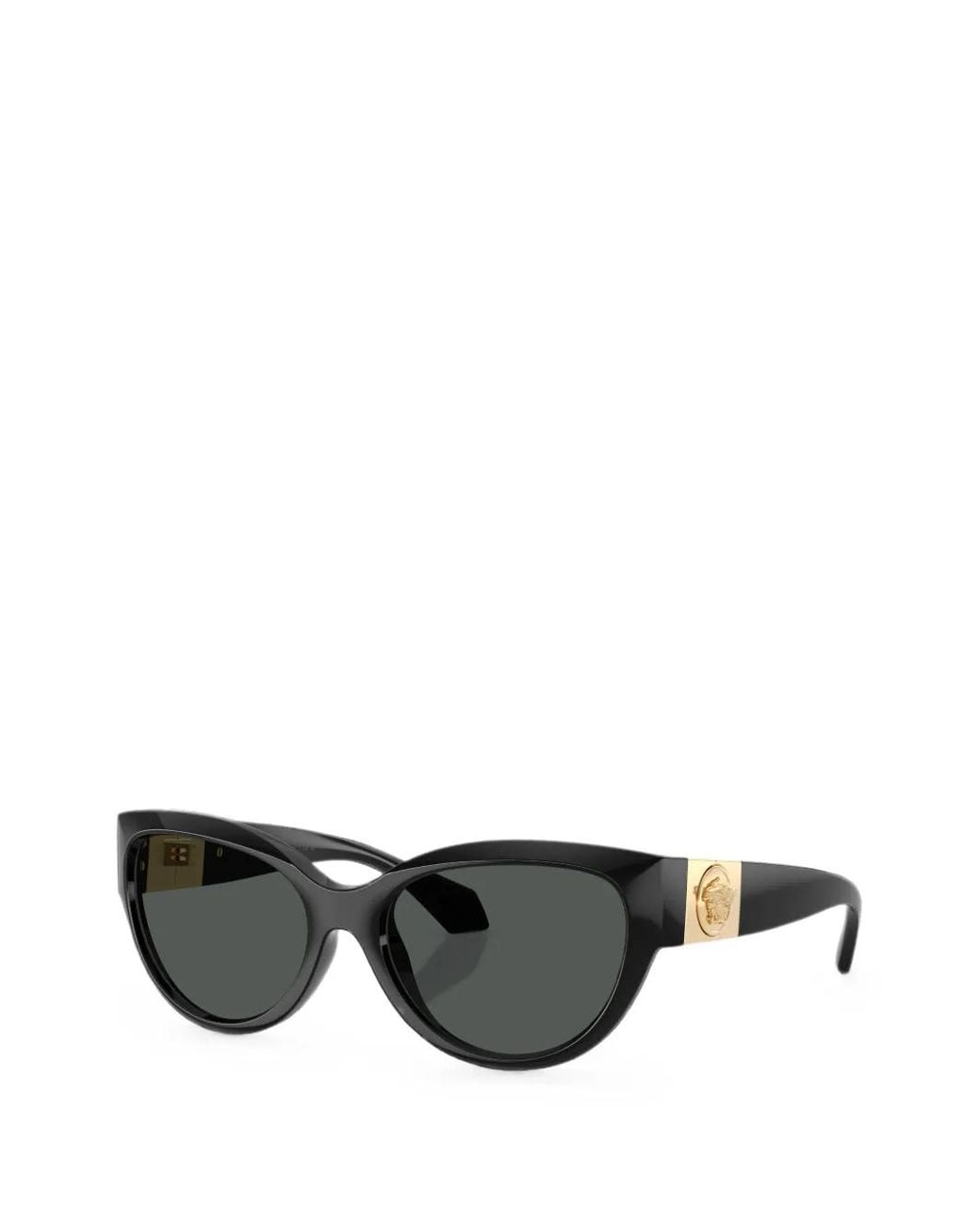 Versace Gray Medusa Cat-Eye Sunglasses