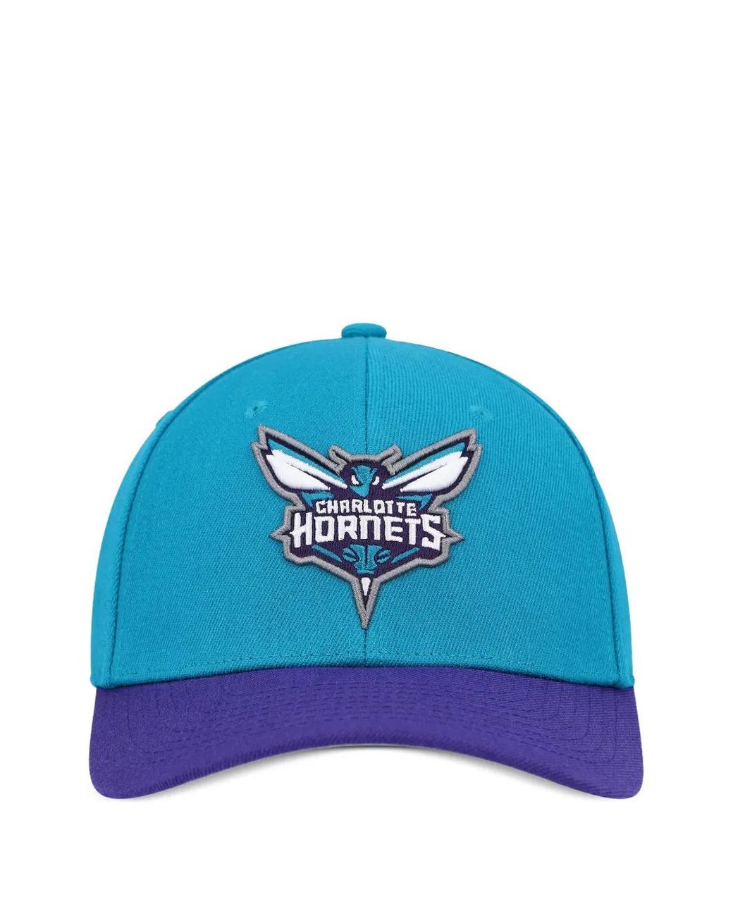 Mitchell & Ness Blue Nba Charlotte Hornets Team 2 Tone 2.0 Stretch Snapback Cap for men