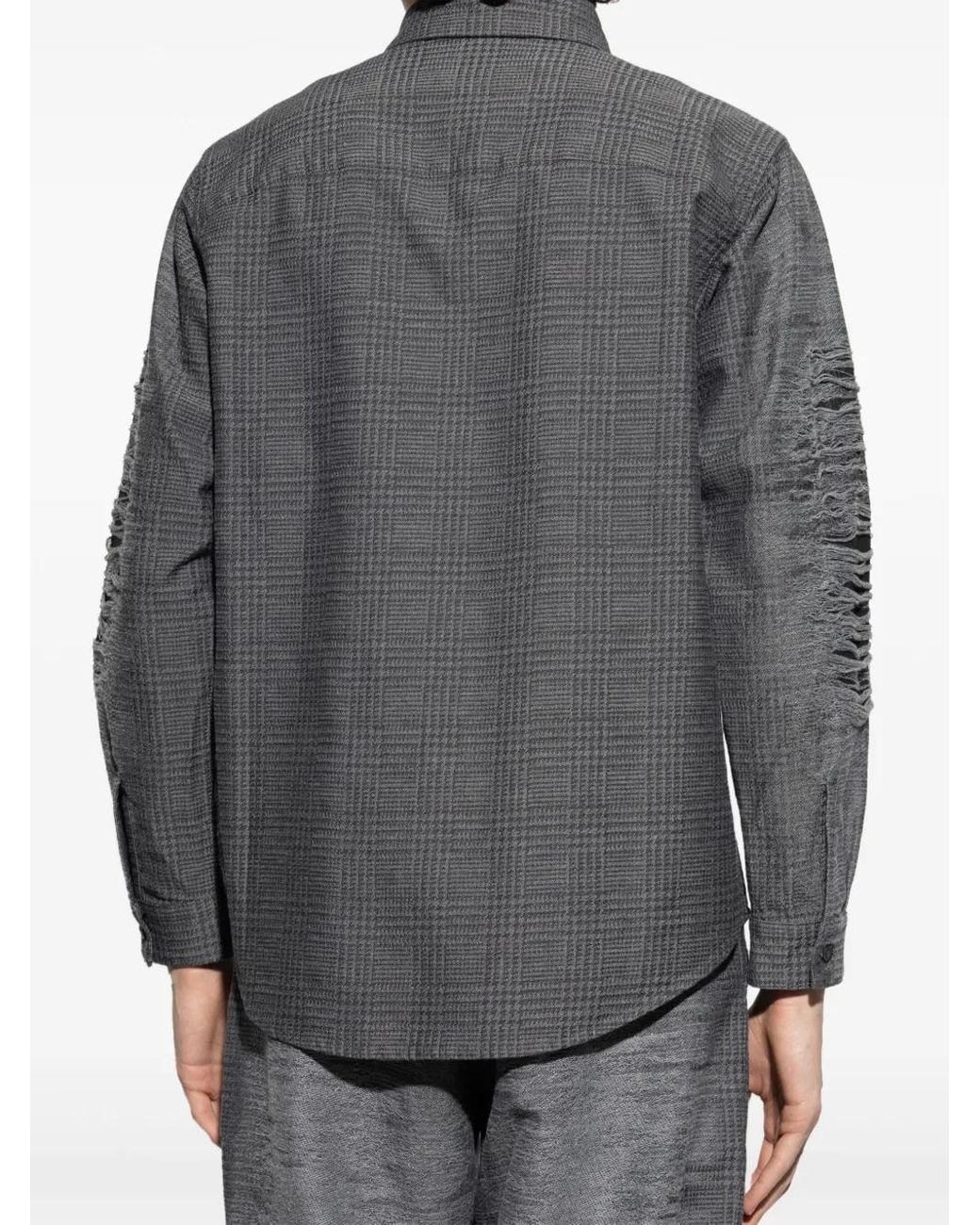 DIESEL Gray S-Olov Shirt for men