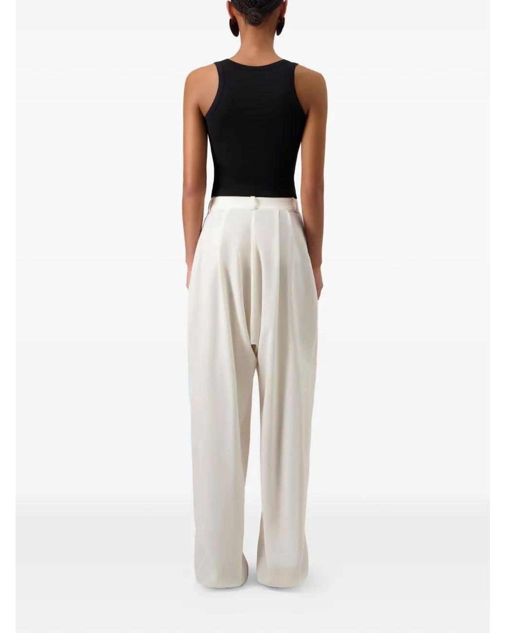 Coperni White Sarouel Trousers