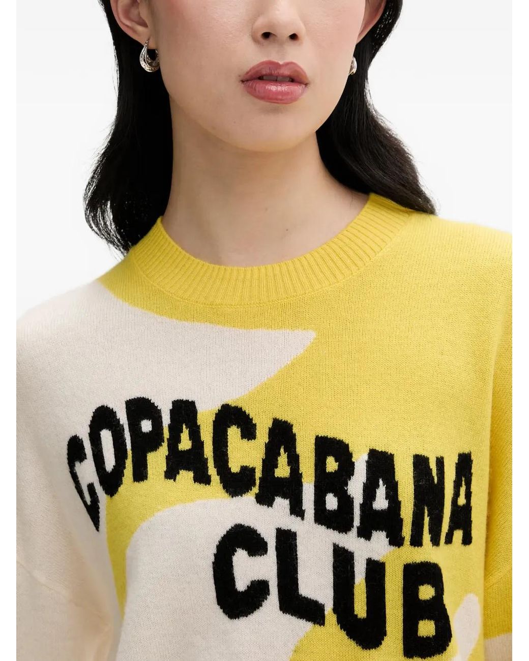From Future Natural Pullover Mit Grafischem Print
