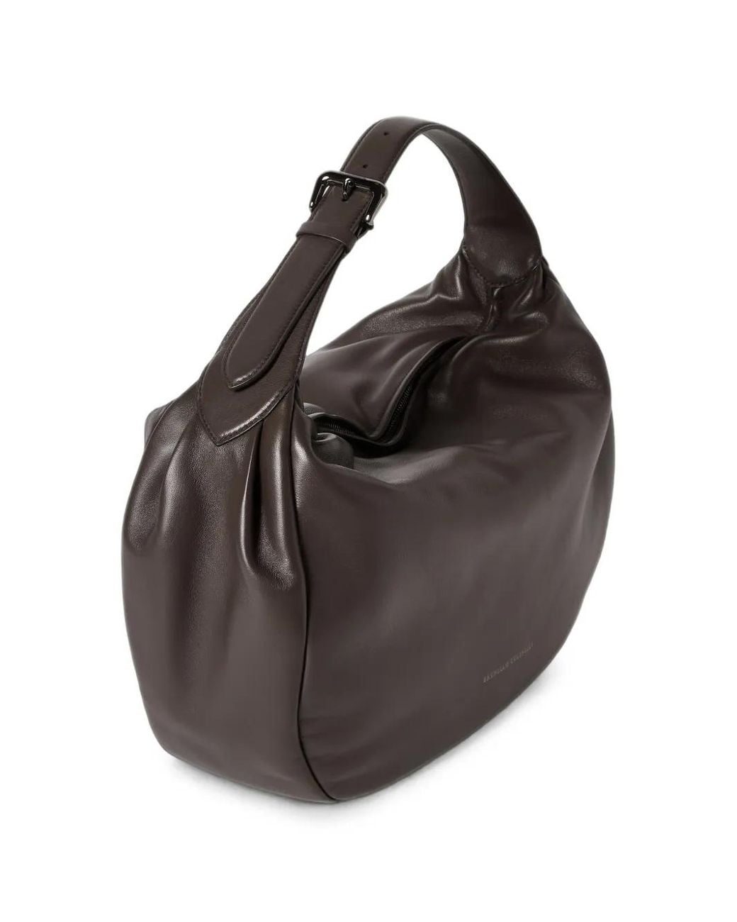 Brunello Cucinelli Gray Boule Bag