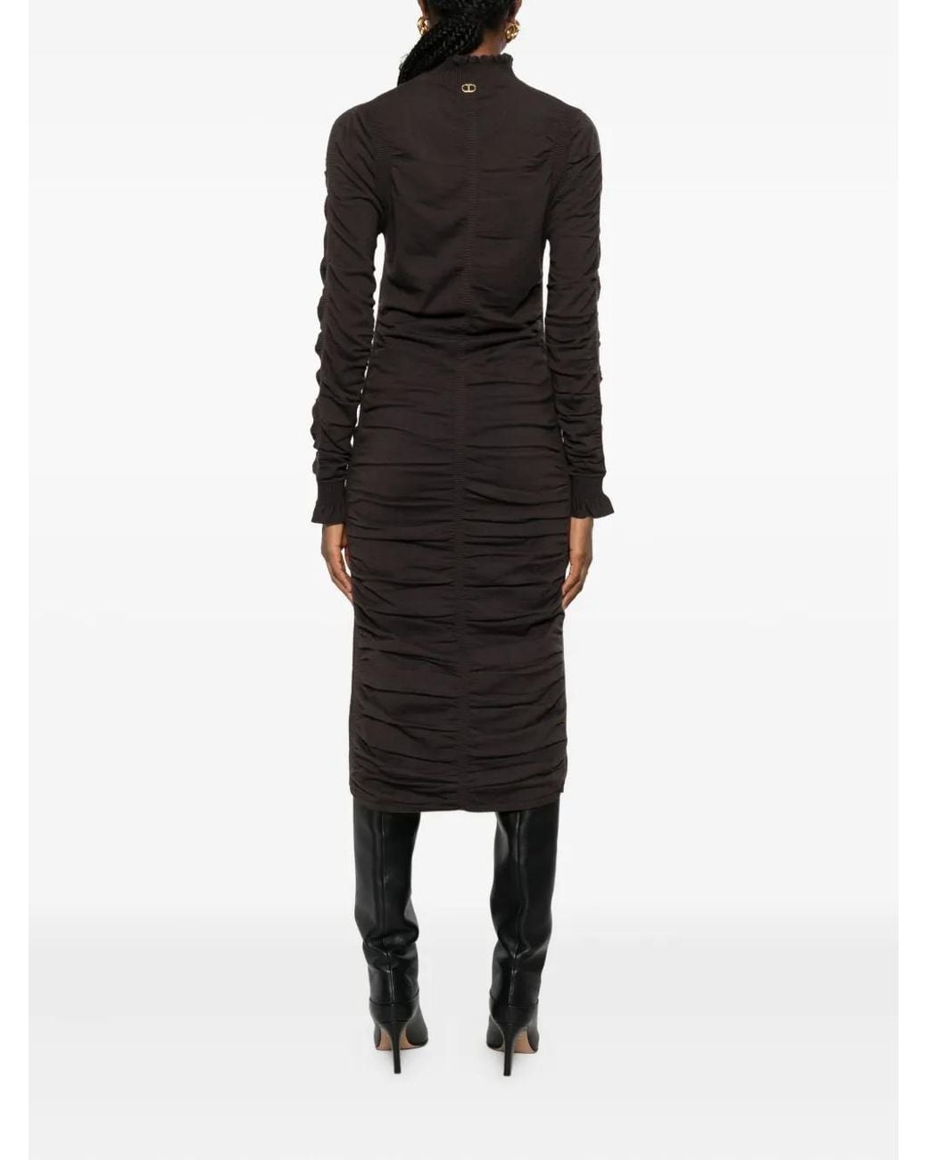 Twinset Black 252Tt3152 Dress