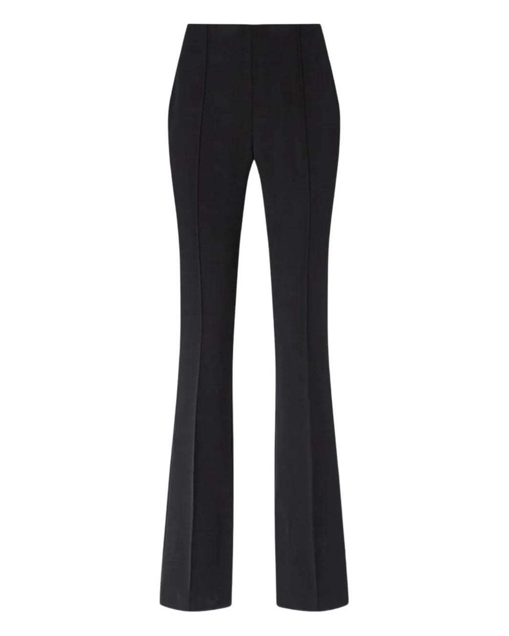 Genny Black Split Trousers