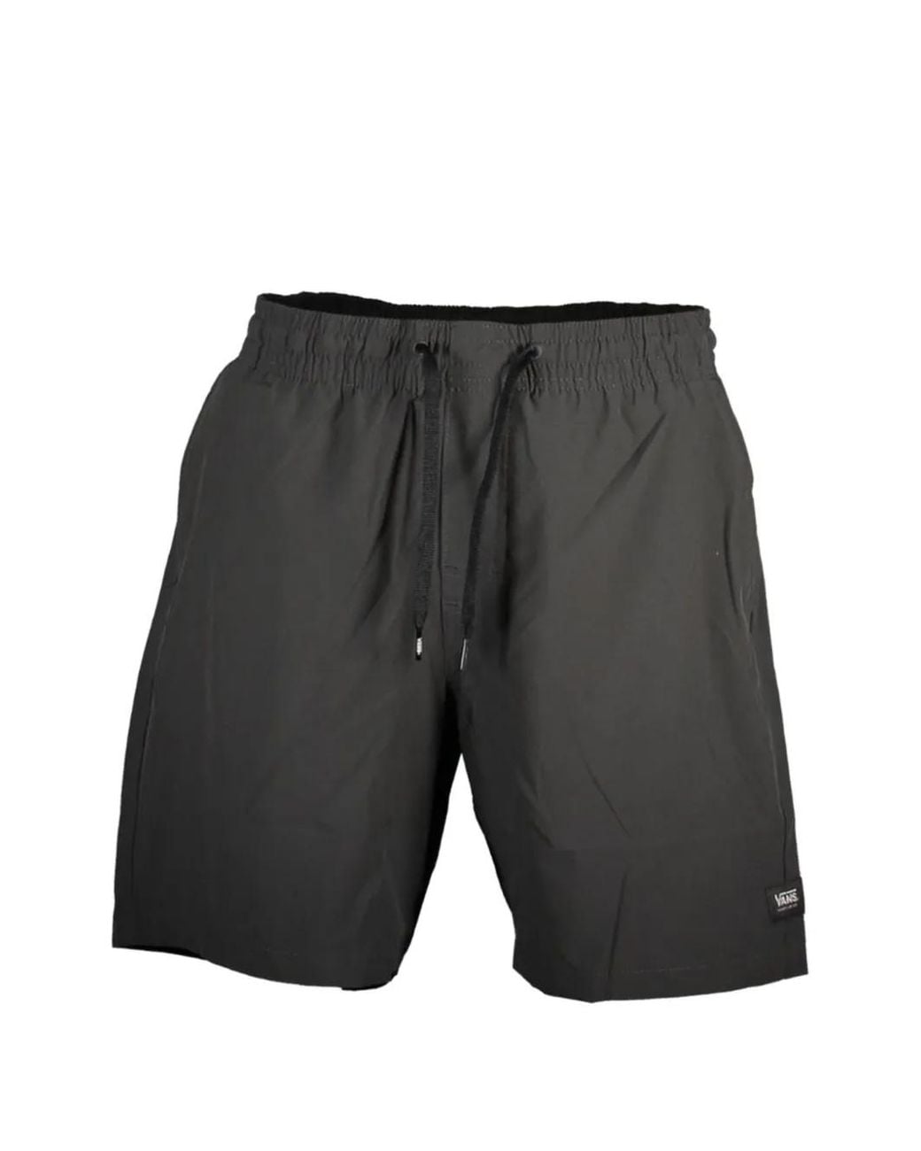 Vans Gray Short De Bain À Patch Logo for men